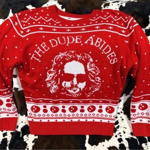 Big Lebowski The Dude Ugly Christmas Sweater (M?)